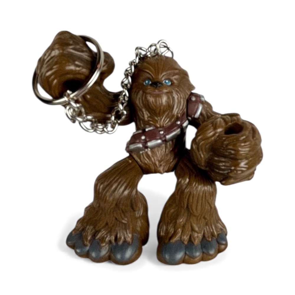 Purse Charm Star Wars Brown Chewbacca Keychain